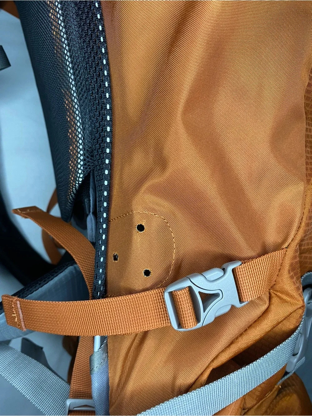 Osprey Aether 60 Backpack Mens Large Orange Hiking Backpacking Pack 60L Camping